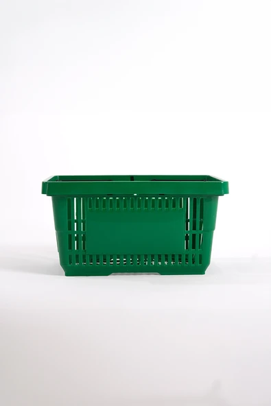 Plastik Market El Sepeti 22 L Yeşil - 4
