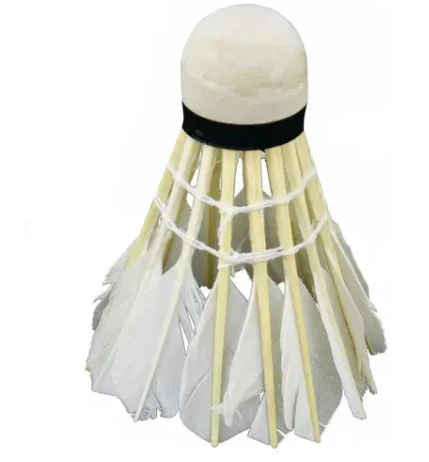 Delta Özel Kaz Tüyü Pratik Kutusunda 6 Adet Mantar Kafa Badminton Topu - 3