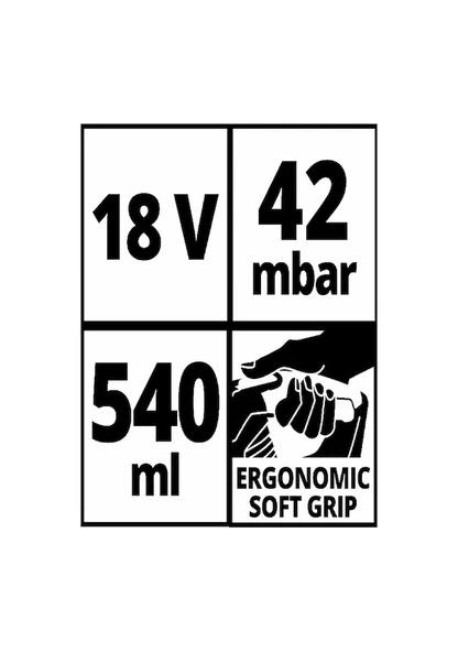 Einhell TE-VC 18 Li - Solo, Akülü Süpürge ve Einhell 18V 2,5 Ah PXC Starter Kit (Başlangıç Seti) - 2