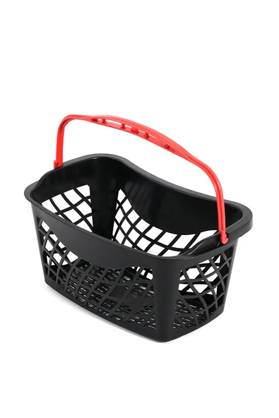 Plastik Market El Sepeti 26 L Kırmızı - 2