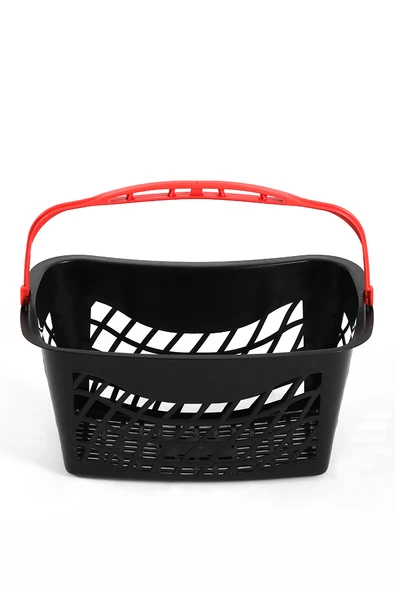 Plastik Market El Sepeti 26 L Kırmızı ürün görseli