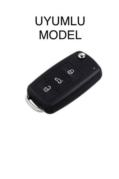 2 Adet Leon Golf Polo Ibiza Silikon Anahtar Koruma Kılıfı Siyah Ve Mavi - Resim 4