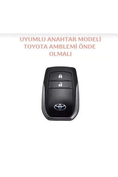 TOYOTA HiLUX ANAHTAR KILIFI (SADECE HİLUX İLE TAM OLARAK UYUMLUDUR) 2.RESİME BAKINIZ - Resim 2