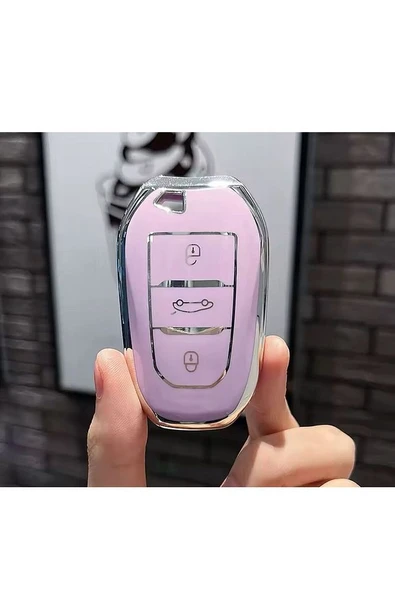 Citröen C3 C4 C5 Aircross Anahtar Koruma Kılıfı 2.Resime Bakınız Anahtarsız Çalıştımaya Uygun ürün görseli