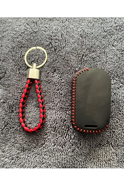 Honda Civic Fc5 Crv Hrv Deri Anahtar Kılıf Ve Örgü Anahtarlık 2.Resime Bakınız Lütfen - Resim 4