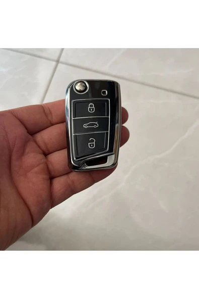 Skoda Octavia Scala Super b Kamiq Uyumlu Anahtar Koruma Kılıfı Lütfen 2.Resime Bakınız - Resim 4