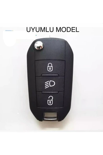 2 Adet 3008 308 508 408 2008 Silikon Anahtar Koruma Kılıfı Siyah Ve Kırmızı 2.resime Bakınız - Resim 2