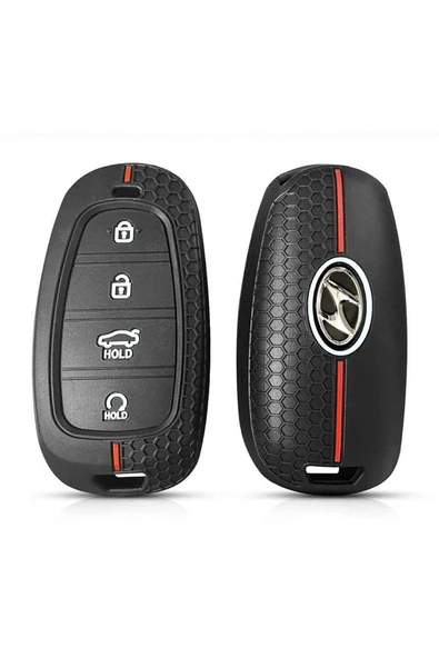 Hyundai 2021 Ve Üstü Yeni Tuscon Santa Fe Silikon Anahtar Koruma Kılıfı 2.Resime Bakınız Lütfen ürün görseli