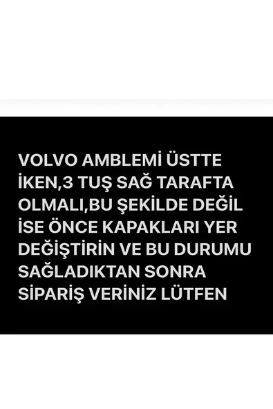 Volvo Xc40 Xc90 Xc70 S60 S80 S90 C30 V70 V90 Anahtar Koruma Kılıf 2.resime Bakınız - Resim 3