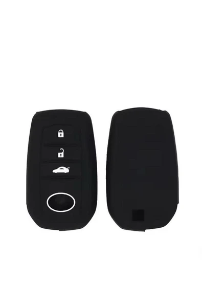 Toyota Corolla Cross Hilüx Yaris Cross Uyumlu Anahtar Kılıf 3 Tuş Logo Yeri Önde Olan Model ürün görseli