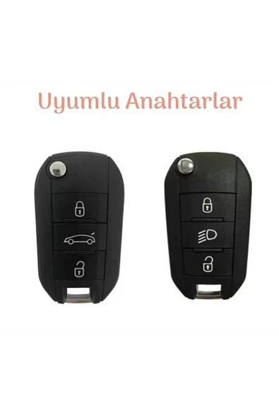Peugeot 3008 208 308 508 Rifter Silikon Anahtar Kılıfı 2.Resime Bakınız Lütfen - Resim 2