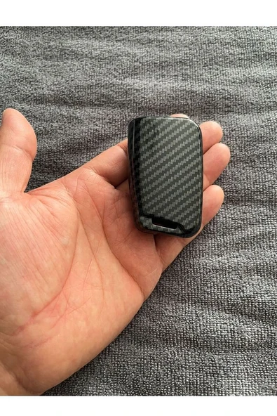 Golf 7 Polo Taigo T-Roc Tiguan Caddy Karbon Anahtar Kılıfı 2.Resime Bakınız - Resim 3