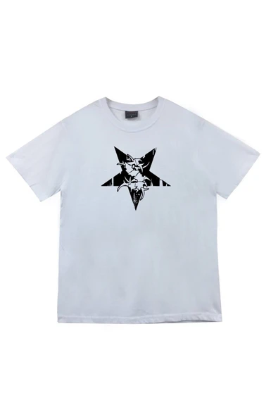 Sepultura Baskılı Unisex %100 Pamuk Beyaz T-shirt ürün görseli