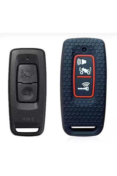 Honda Pcx 2021+ Üstü Yeni Kasa 2023+ Üstü Forza Uyumlu Silikon Anahtar Kılıfı 2.Resime Bakınız ürün görseli