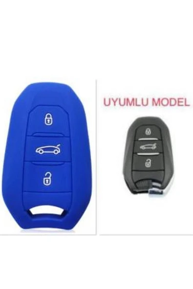 Peugeot 208 308 508 2008 3008 5008 Rifter Anahtar Koruma Kılıfı Sustasız Anahtarsız Çaliştırma ürün görseli