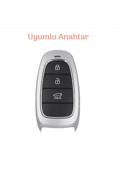 Hyundai 2021+ Yeni Tucson Santa Fe Uyumlu Deri Anahtar Kılıf Ve Örgü Anahtarlık 2.Resime Bakınız - Resim 2