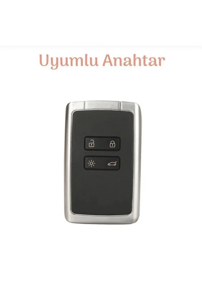 Renault Koleos Megane 4 Etech Clio 5 Koleos Austral Kadjar Captur Zoe Anahtar Kılıf 2.Resime Bakınız - Resim 2