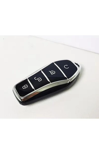 Byd Atto 3 Ve Seal U Anahtar Koruma Kılıfı Siyah / Gümüş Lütfen Uyumlu Anahtar Modeline Bakınız ürün görseli