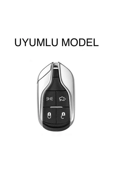 Maserati Quattoporte Ghibli Levante Box Anahtar Koruma Kılıfı - Resim 2