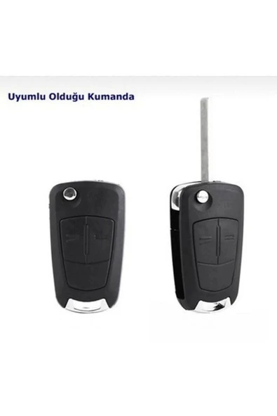 Opel Corsa Vectra Astra Zarıfa Meriva Anahtar Koruma Kılıfı 2 Tuş - Resim 3