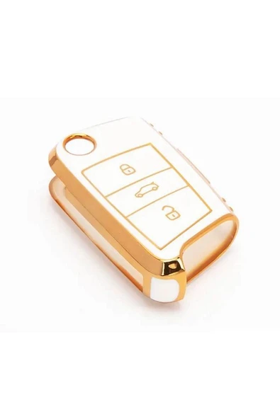 Seat Leon Mk3 Golf 7 Ve 7.5 T-roc Lüks Anahtar Koruma Kılıfı Açıklamayı Okuyunuz Lütfen - Resim 3