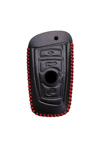 Bmw 1 3 5 7 Serisi X1 X3 X4 X5 F10 F15 F16 F20 F30 F18 F25 M3 M4 E34 Deri Anahtar Kılıfı ve Örgü - Resim 2