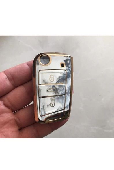 Seat Leon Fr Mk3 Ve Golf 7 Uyumlu Lüks Anahtar Koruma Kılıfı ürün görseli