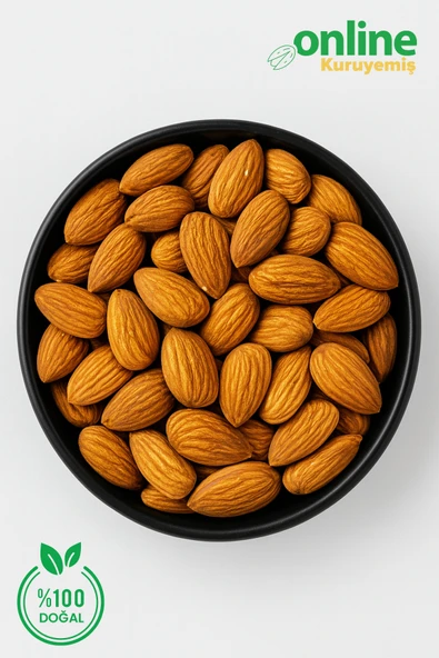 Online Kuruyemiş İthal Badem İçi Çiğ 500 gr - Resim 3