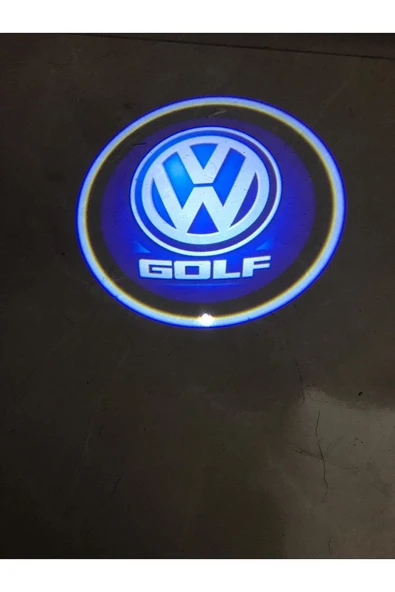 Volksvagen Golf Kapı Logosu Yeni Nesil Mesafe Sensörlü Pilli Model Ön 2 Kapı Için Karbon Görünümlü ürün görseli