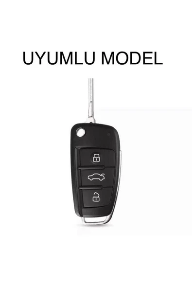 Audi A1 A3 A4 A5a 6a A7 Q3 Q5 Q7 Silikon Anahtar Koruma Kılıfı Petek Desenli 2.resime Bakınız - Resim 2