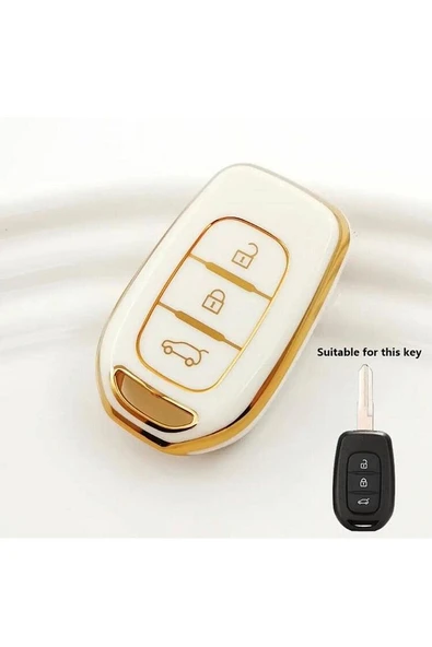 Renault Clio 5 Megane 4 Dacia Duster Uyumlu Anahtar Koruma Kılıfı 2.resime Bakınız - Resim 2
