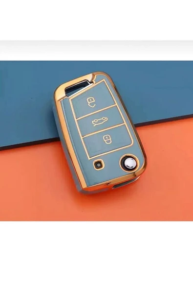 Seat Leon Fr Mk3 Ve Golf 7 Uyumlu Lüks Anahtar Koruma Kılıfı ürün görseli