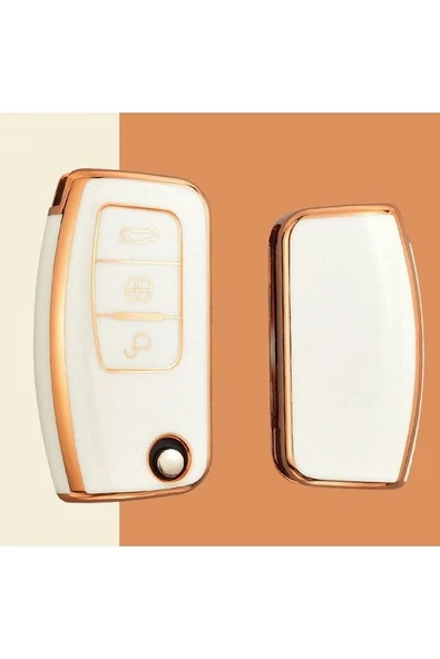 Ford Focus Fiesta Kuga Tourneo Courier C-max B-max Ecosport Mondeo Galaxy Uyumlu Oto Anahtar Kılıfı ürün görseli