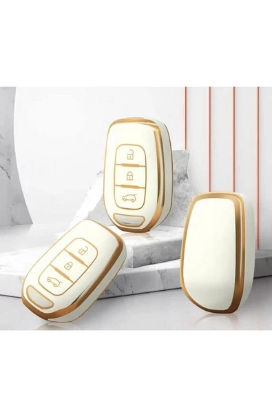 Renault Clio 5 Megane 4 Dacia Duster Uyumlu Anahtar Koruma Kılıfı 2.resime Bakınız ürün görseli