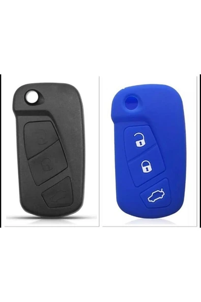 Fordd Ka Silikon Anahtar Koruma Kılıfı Mavi Renk ürün görseli
