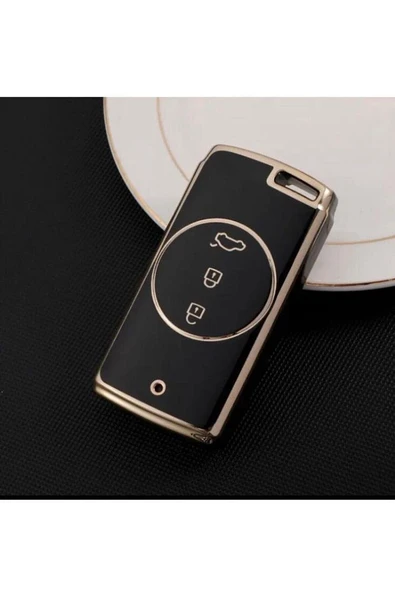 Chery Tiggo 7 Arrizo 5 Anahtar Kılıfı Siyah-Gold Lütfen 2.Resime Bakıp Anahtar Teyiti Yapınız ürün görseli