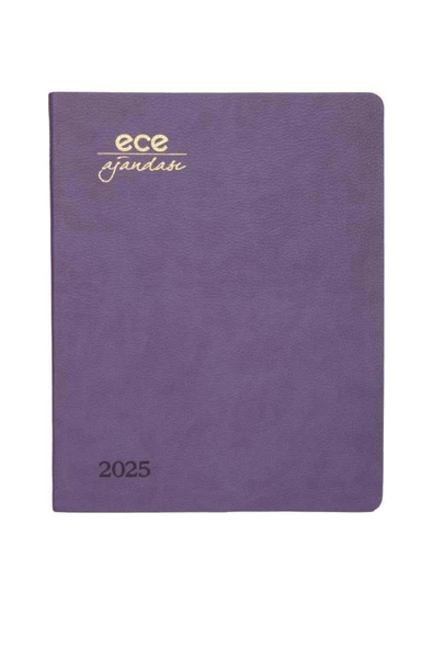 Ece Alaçatı Mor Haftalık 18,5x23,5 2025 ürün görseli 1