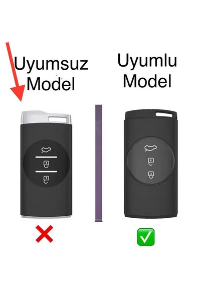 Chery Tiggo 7 Arrizo 5 Anahtar Kılıfı Siyah-Gold Lütfen 2.Resime Bakıp Anahtar Teyiti Yapınız - Resim 2