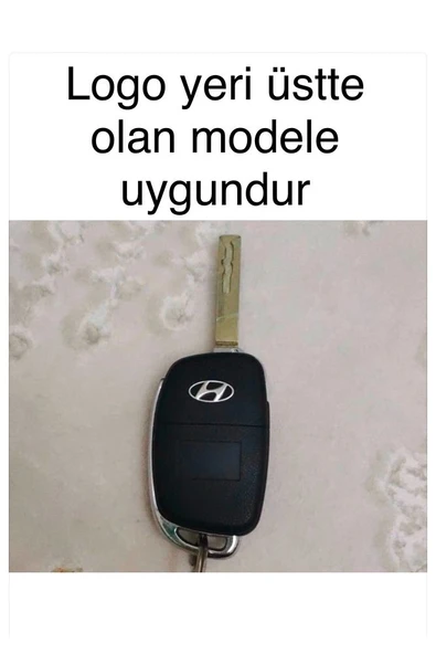 Hyundai Bayon I10 I20 Ix35 Elantra Tucson Anahtar Kılıfı Beyaz/gold 2.resime Bakınız - Resim 3