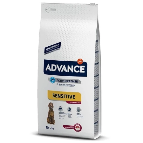 Advance Sensitive Kuzulu Yetşikin Köpek Maması 12 Kg ürün görseli