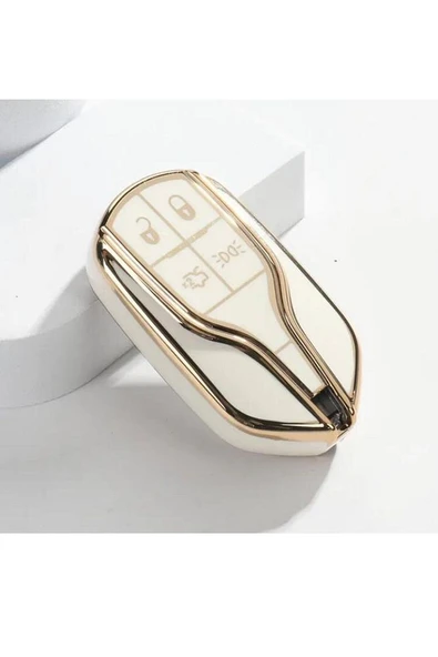 Maserati Quattoporte Ghibli Levante Box Anahtar Koruma Kılıfı ürün görseli