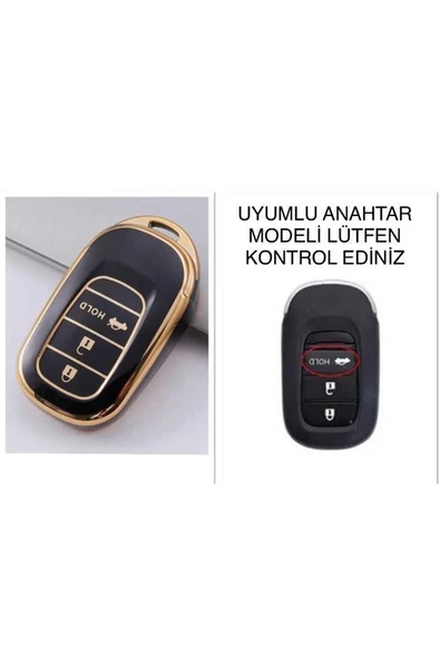 Yeni Honda Civic Fe1 Sustasız Anahtar Koruma Kılıfı Lütfen Anahtar Teyit Yapınız ürün görseli