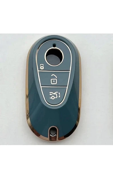 Mercedes Benz C S Sınıf W206 W223 S350 C260 C300 S400 S450 S500 Lüks Anahtar Koruma Kılıfı ürün görseli