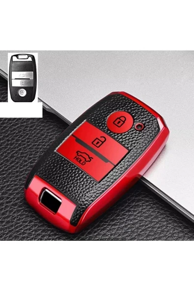 Kia Rio Ceed Soul Sportage Sorento Carens Picanto Uyumlu Anahtar Kılıfı 2.resime Bakınız ürün görseli