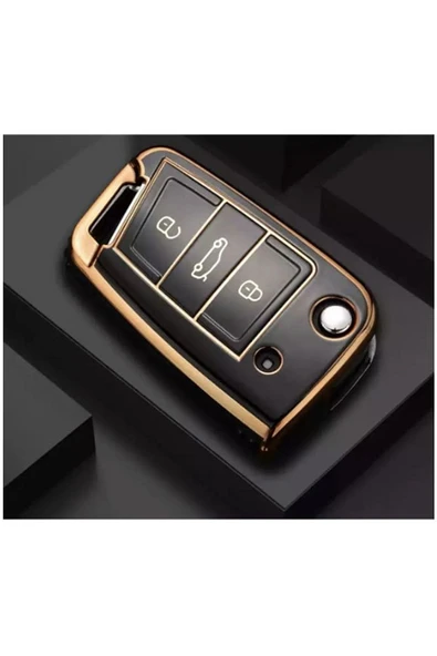Skoda Octavia Karoq Süper B Anahtar Kılıfı Sustalı Model - Resim 3