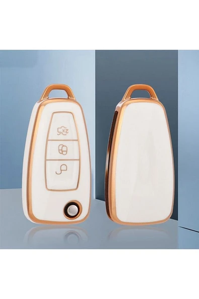 Ford Focus Fiesta Tourneo Courier Kuga C-max Transit Ecosport Mondeo Uyumlu Oto Anahtar Kılıfı - Resim 2