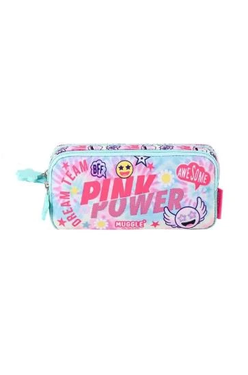 MUGGLE MU-5773 PINK POWER KALEM CANTASI ürün görseli