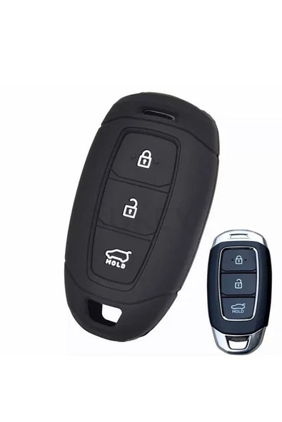 Hyundai Kona I30 Solaris Elantra Silikon Anahtar Koruma Kılıf Anahtar Teyiti Yapınız ürün görseli