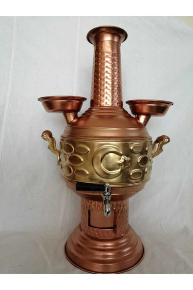 HK-TEDARİK Bakır Semaver Ayyıldız 5 Litre ürün görseli