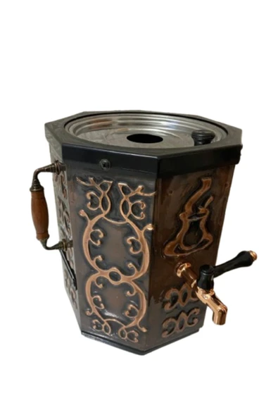 KIVRAKLAR Jelli Semaver Otantik 3.5lt Demlik Dahil - Resim 2